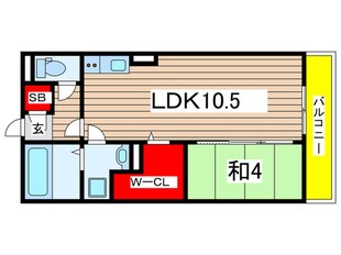 Ｍ．Ａ．Ｄ　Ⅰの物件間取画像